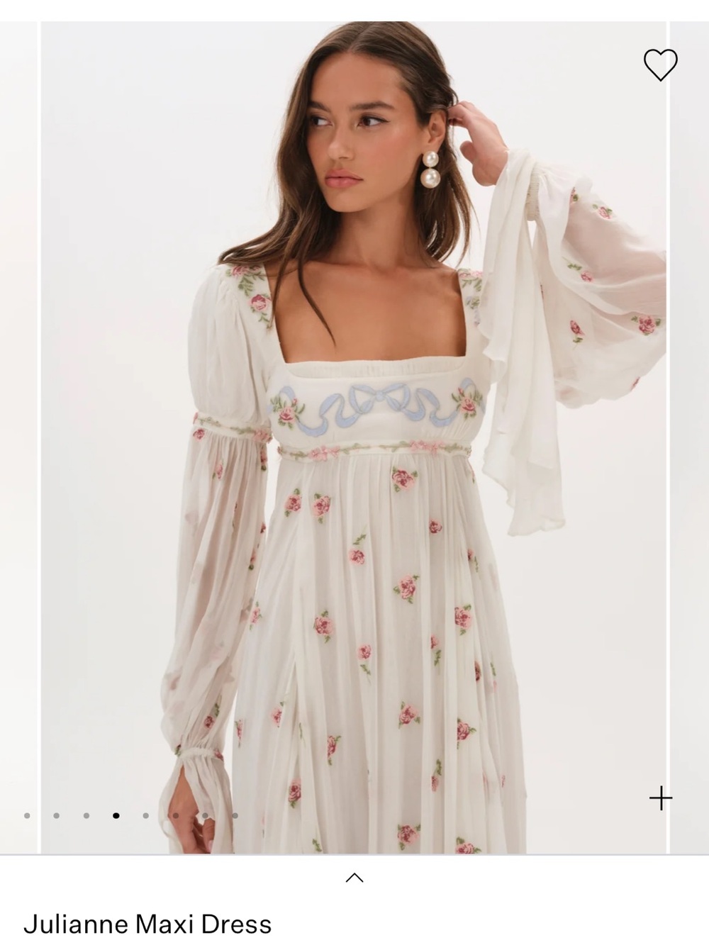 For love and lemons Julianne Maxi dress XL